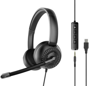 SPEEDLINK METIS Stereo USB-Headset (SL-870007-BK)