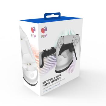 PDP Metavolt Dual Rapid Charger: (052-016-WH)