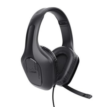 TRUST GXT415 ZIROX HEADSET BLACK (24990)