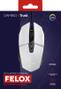 TRUST GXT109W FELOX GAMING MOUSE WHITE (25066)