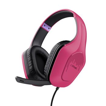 TRUST GXT415P ZIROX HEADSET PINK (24992)