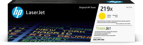 HP 219X High Yield Yellow Original LaserJet Toner Cartridge (W2192X)
