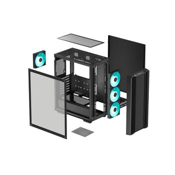DEEPCOOL CC560 V2 Mid-Tower ATX Case (R-CC560-BKGAA4-G-2)