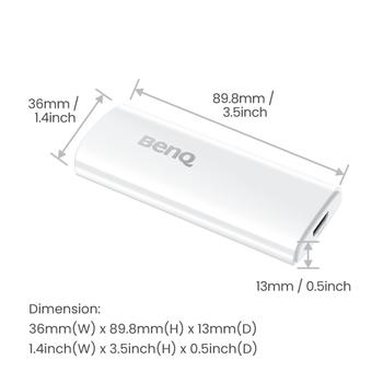 BENQ Qs02 Hdmi 4K Ultra Hd Android  (5A.JH328.002)