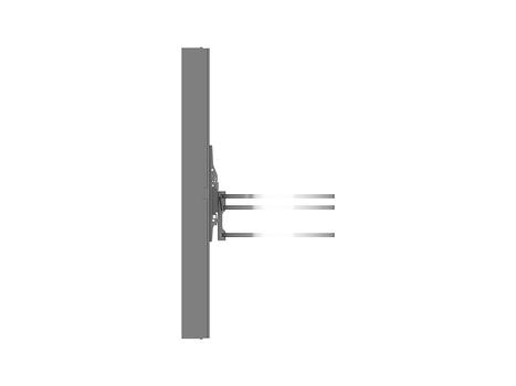 MULTIBRACKETS M Pro Series - Enclosure 55"" High Brightness Column Medium Black (7350105217234)