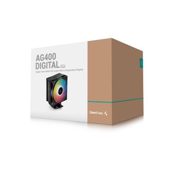 DEEPCOOL Ag400 Digital Bk Argb  (R-AG400-BKADMN-G-1)