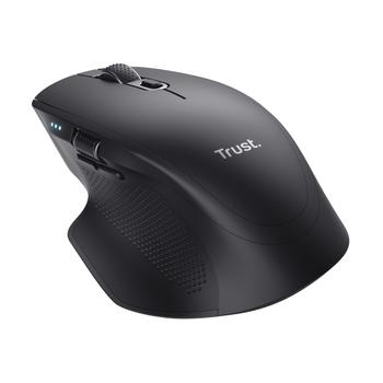TRUST OZAA+ MULTI-CONNECT WIRELESS MOUSE BLK (24820)