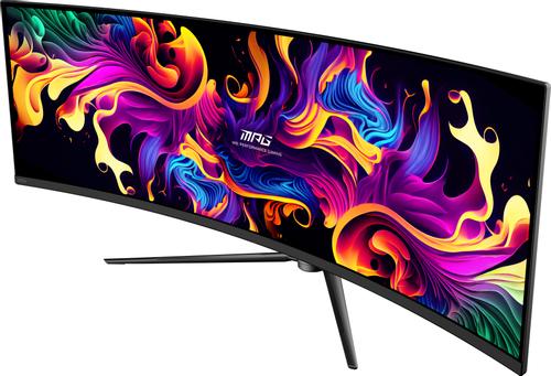 MSI 49" curved gamingskärm 491CQP 5120x1440 QD-OLED, 144hz, 0.03ms, 1.5m:1, HDR400, 2xHDMI/ DP/ USB-C(90w) (MPG 491CQP QD-OLED)