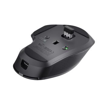 TRUST OZAA+ MULTI-CONNECT WIRELESS MOUSE BLK (24820)