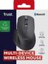 TRUST OZAA+ MULTI-CONNECT WIRELESS MOUSE BLK (24820)