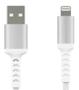 DBRAMANTE1928 Re-charge - BRD Cable - USB-A to Lightning, White (1.2m)