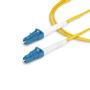 STARTECH LC/LC SINGLE MODE FIBER CABLE OS2/ UPC/ SIMPLEX/ LSZH CABL (SPSMLCLC-OS2-1M)