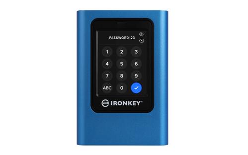 KINGSTON 7680GB IRONKEY VAULT PRIVACY 80 XTS-AES 256-BIT ENCRYPTED EXTERNAL SSD (IKVP80ES/7680G)