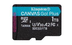 KINGSTON 1TB microSDXC Canvas Go Plus 170R A2 U3 V30 SinglePk w/o ADP