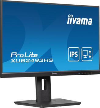 IIYAMA 24" ETE IPS-panel,   (XUB2493HS-B6)