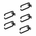 STARTECH 1U CABLE MANAGEMENT D-RINGS - 5-PACK VERTICAL CABLE MANAGER HO ACCS