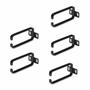 STARTECH 1U CABLE MANAGEMENT D-RINGS - 5-PACK VERTICAL CABLE MANAGER HO ACCS
