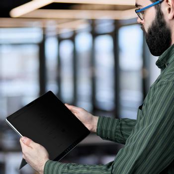 STARTECH 4-Way Privacy Screen For 13inch Surface Pro 8/9/X Laptop Portrait/ Landscape Touch-Enabled +/- 30 Deg. View (13SP-PRIVACY-SCREEN)