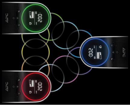 APC BACK-UPS PRO 2200VA FOR GAMING 230V PURE SINEWAVE LCD BLACK SCH ACCS (BGM2200B-GR)