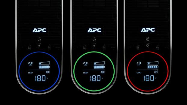 APC Back-UPS Pro - UPS - tower, RGB lights - 1320 watt - 2200 VA (BGM2200B-GR)