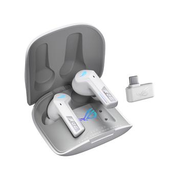 ASUS ROG Cetra True Wireless SpeedNova Headphones - White (90YH03Y0-BTUA10)