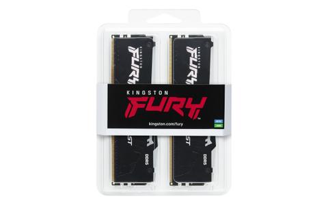 KINGSTON 32GB 6000MT/s DDR5 CL30 DIMM (Kit of 2) FURY Beast RGB EXPO (KF560C30BBEAK2-32)