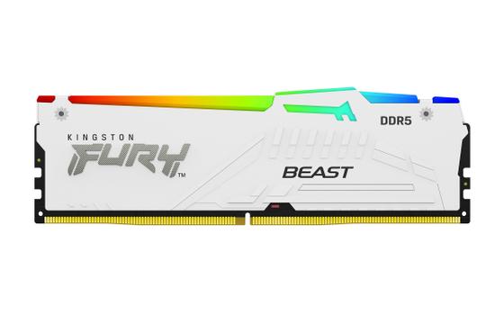 Kingston FURY Beast RGB 32GB 6000MHz DDR5 (2x 16GB) CL30-36-36,  AMD EXPO/ Intel XMP, 1.4V (KF560C30BWEAK2-32)