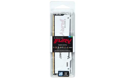 KINGSTON 16GB 6800MT/s DDR5 CL34 DIMM FURY Beast White RGB EXPO (KF568C34BWEA-16)