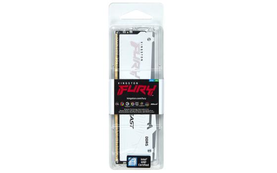 Kingston FURY Beast RGB - DDR5 - modul - 32 GB - DIMM 288-pin - 6000 MHz / PC5-48000 - ikke-bufret (KF560C30BWEA-32)
