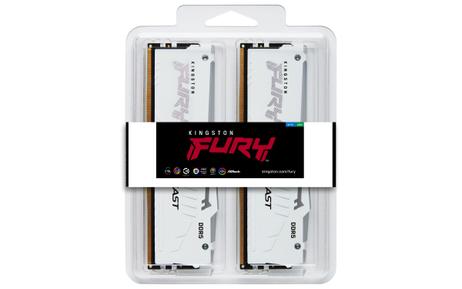 Kingston FURY Beast RGB 32GB 6000MHz DDR5 (2x 16GB) CL30-36-36,  AMD EXPO/ Intel XMP, 1.4V (KF560C30BWEAK2-32)
