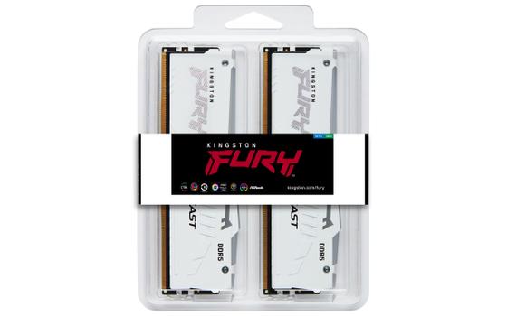 Kingston FURY Beast RGB 32GB 6000MHz DDR5 (2x 16GB) CL30-36-36,  AMD EXPO/ Intel XMP, 1.4V (KF560C30BWEAK2-32)
