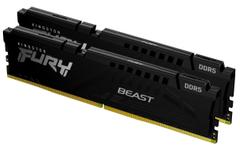 KINGSTON 128GB 5600MT/s DDR5 CL36 DIMM Kit of 2 FURY Beast Black