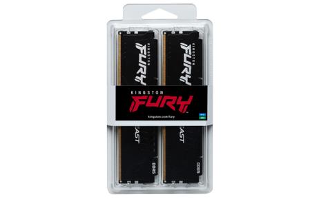 Kingston FURY Beast 64GB 6000MHz DDR5 (2x 32GB) CL30-36-36,  AMD EXPO, 1.4V (KF560C30BBEK2-64)