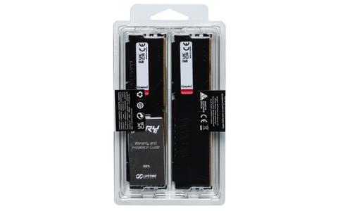 KINGSTON 32GB 6400MT/s DDR5 CL32 DIMM (Kit of 2) FURY Beast Black EXP (KF564C32BBEK2-32)
