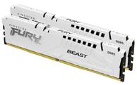 Kingston 32GB 6000MT/s DDR5 CL36 DIMM Kit of 2 FURY Beast White EXPO (KF560C36BWE2K2-32)