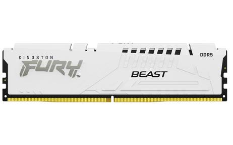 Kingston 32GB 6000MT/s DDR5 CL36 DIMM Kit of 2 FURY Beast White EXPO (KF560C36BWE2K2-32)