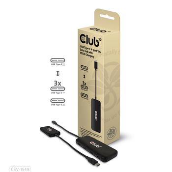 CLUB 3D Usb Type-C 4-Port 10G Data (CSV-1548)