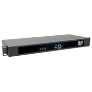 TRIPP LITE Series 16-Port Serial Console Server, USB Ports (2) - Dual GbE NIC, 4 Gb Flash, Desktop/1U Rack, TAA - Konsolserver - 16 portar - 1GbE, RS-232 - 1U - TAA-kompatibel