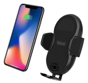 TECHLY Qi Wireless Car Charger With (I-SMART-WRL3)