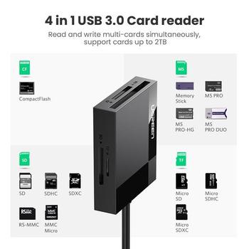 UGREEN SD/micro SD Memory Card Reader, USB 3.0, 50cm (30333)
