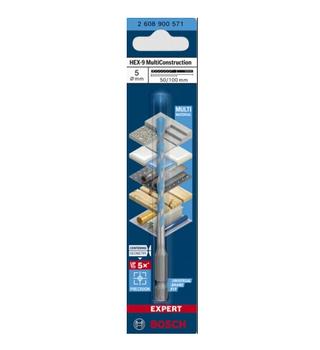 BOSCH BOR HEX MULTICONSTRUCTION 5X100MM (2608900571)