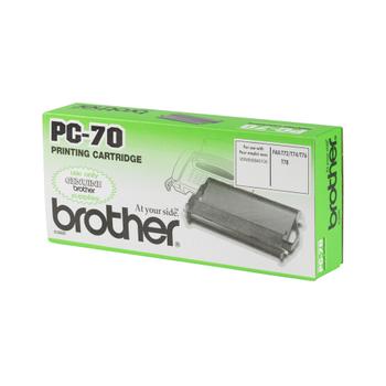 BROTHER FAX T74/ 76/ 84/ 86/ 94/ 96 Black fax cartridge (PC-70)