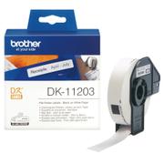 Brother P-Touch DK-11203 die-cut map label 17x87mm 300 labels