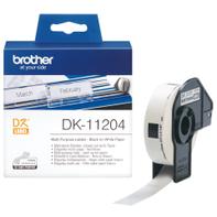 Brother DK-11204 - flerbruks merkelapper - 400 etikett(er) - 17 x 54 mm