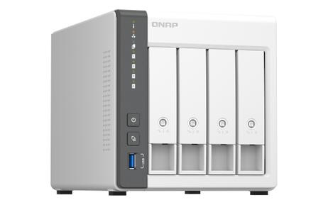 QNAP TS-433 2.5GbE NAS-server (TS-433-4G)