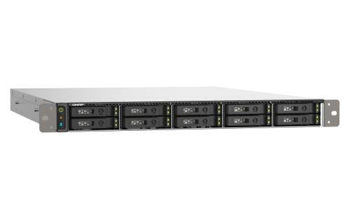 QNAP TS-H1090FU-7302P-128G 1U 10 BAY 2.5IN U.2U.3 NVMEPCIE 3.0GHZ 16C INT (TS-H1090FU-7302P-128G)