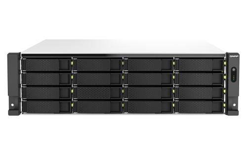 QNAP P TS-H2287XU-RP - NAS server - 22 bays - rack-mountable - SATA 6Gb/s - RAID 0, 1, 5, 6, 10, 50, JBOD, 60 - RAM 64 GB - 2.5 Gigabit Ethernet / 10 Gigabit Ethernet - iSCSI support - 3U (TS-H2287XU-RP-E2378-64G)