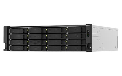 QNAP P TS-H2287XU-RP - NAS server - 22 bays - rack-mountable - SATA 6Gb/s - RAID 0, 1, 5, 6, 10, 50, JBOD, 60 - RAM 64 GB - 2.5 Gigabit Ethernet / 10 Gigabit Ethernet - iSCSI support - 3U (TS-H2287XU-RP-E2378-64G)