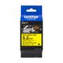 BROTHER Heat Shrink Tube Black on Yellow 5.2mm