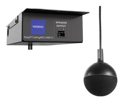 VADDIO EasyIP CeilingMIC/ AMP D (black microphone) (999-86820-000)